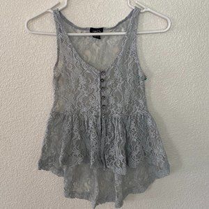 rue21 lace shirt size s